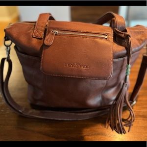 Lily & Jade Leather Diaper bag/backpack